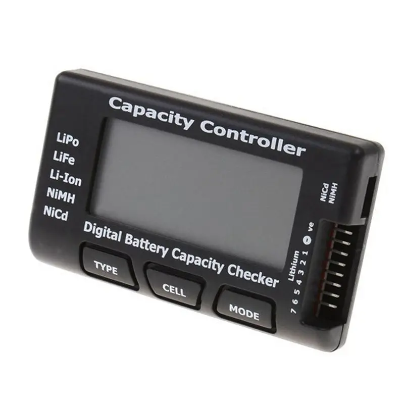 A33T-2X Battery Balancer Capacity Controller Tester Cellmeter-7 Lipo Life Li-Fe Li- Nimh Nicd Digital Checker