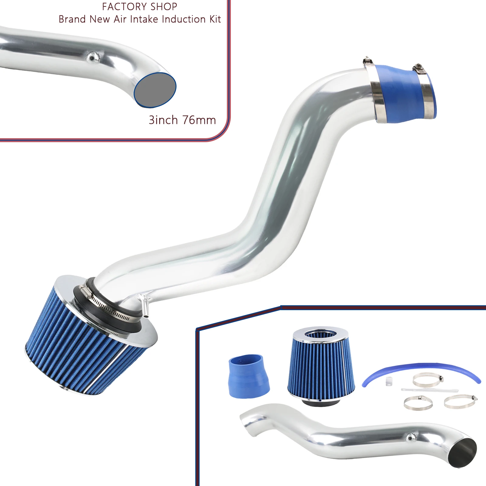 factory supply Cold Air Intake - Youtube Model Kit review and price