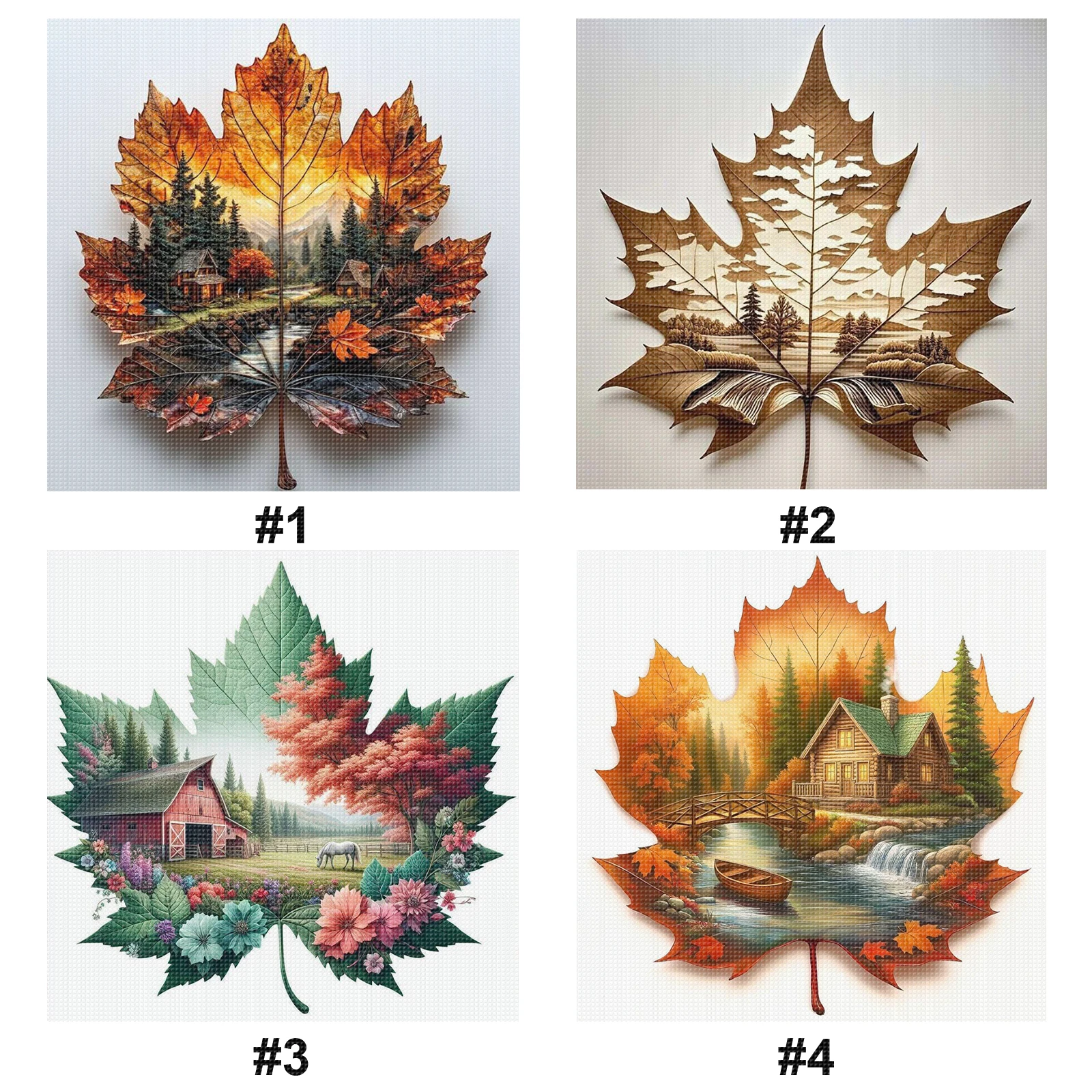 

Пейзаж полный 11CT DIY штампованные наборы для вышивки крестом 17,72x17,72 дюйма наборы для вышивки крестом и рукоделия для начинающих взрослых домашний декор