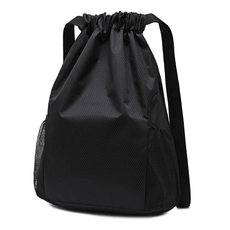 New Backpack Strap Pocket Backpack Fashion Casual Large Capacity Drawstring Fitness Sports Backpack