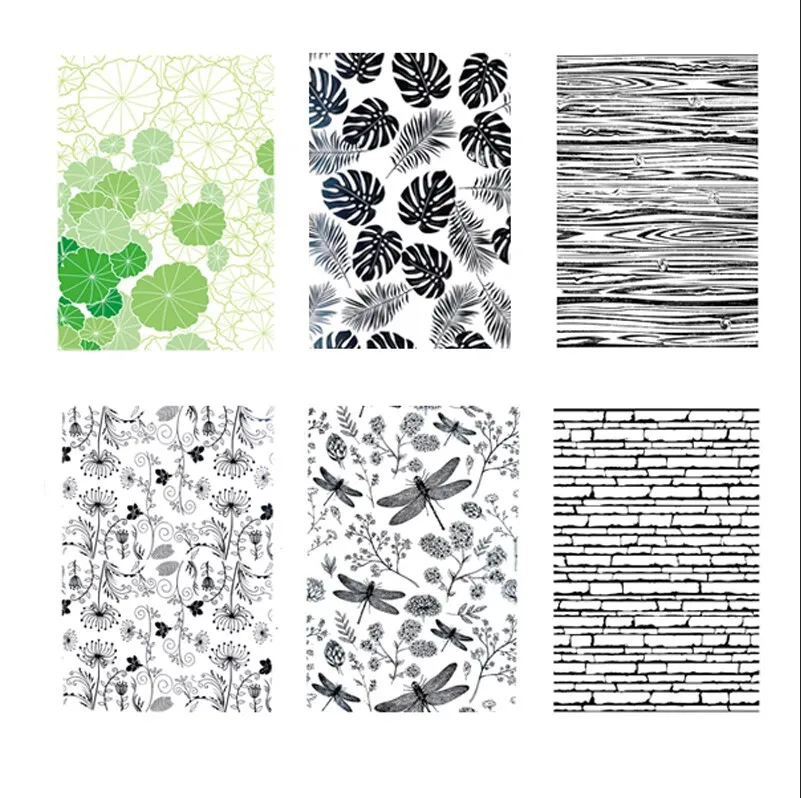 1PC Leaf Plant Rubber Stamp - Clear Seals for Journaling Card Making DIY Scrapbooking Photo Notebook Handmade Crafts