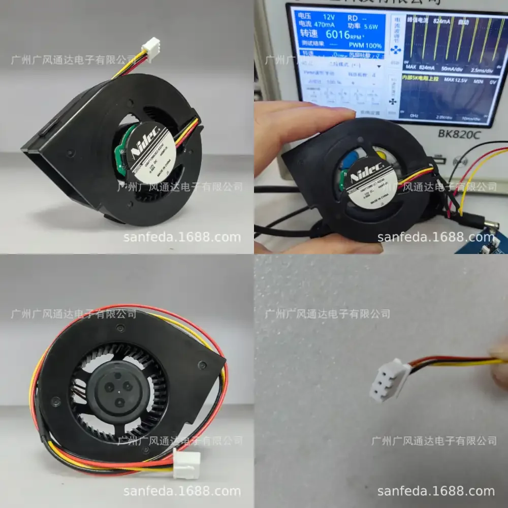 

Вентилятор NIDEC 6023 12V 0.58A для проектора, турбовентилятор для охлаждения ноутбуков, замена для Dell, HP, Lenovo, Acer, Asus, Toshiba