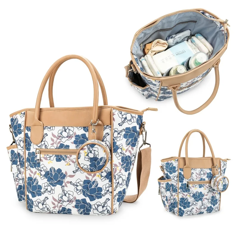 Multi-functional mom bag, single-shoulder mom bag, baby and mother travel baby bottle, heat preservation and waterproof bag