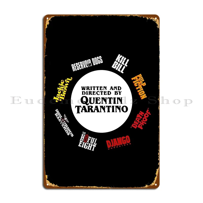 quentin-tarantino-films-metal-sign-party-party-garage-iron-sign-tin-sign-poster