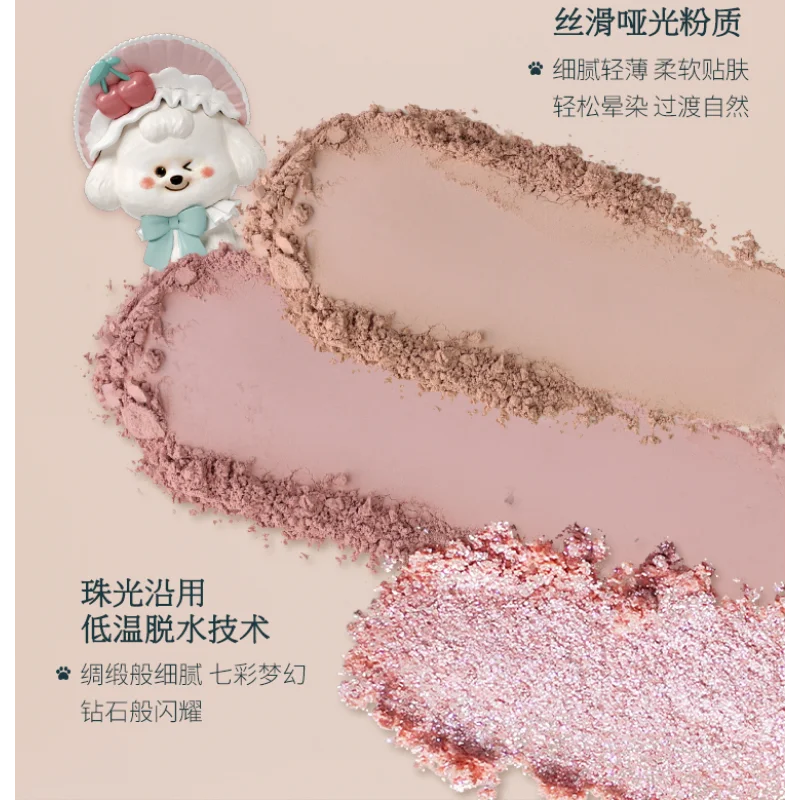 Flower Knows Never's Famly Series 8-color Eyeshadow Palette Waterproof Matte Pearlscent Long-lasting Beauty Makeup Cosmetics