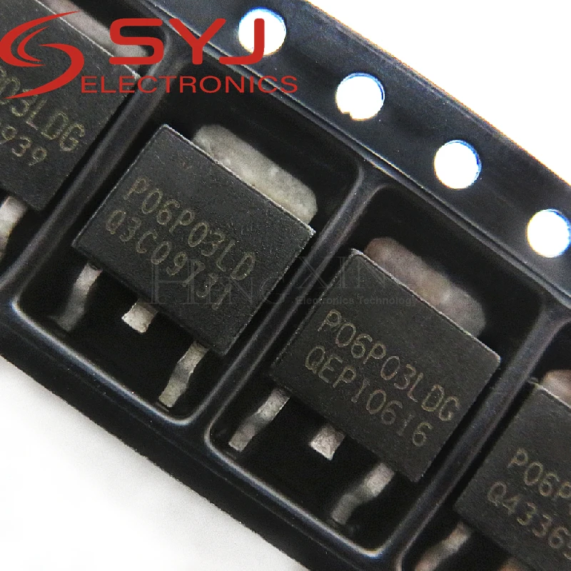 10 peças P06P03LDG P06P03 TO-252