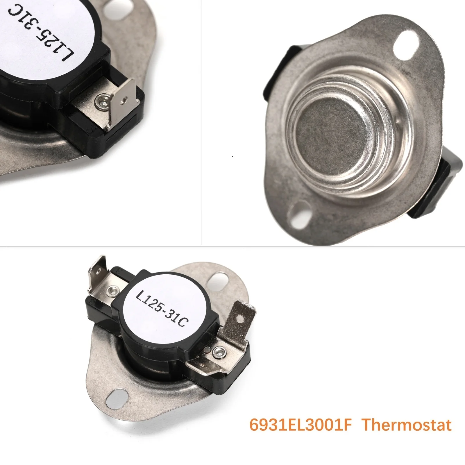 Thermal Fuse 6931EL3001F 6931EL3003D Thermostat Assembly Compatible with LG Kenmore Dryers Element PS3530485 DLE5955W AP4440975