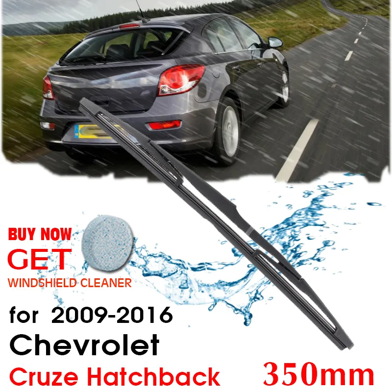 

Car Wiper Blade Rear Back Window Windscreen Windshield Wipers Auto Accessories For Chevrolet Cruze Hatchback 2009-2016 350mm