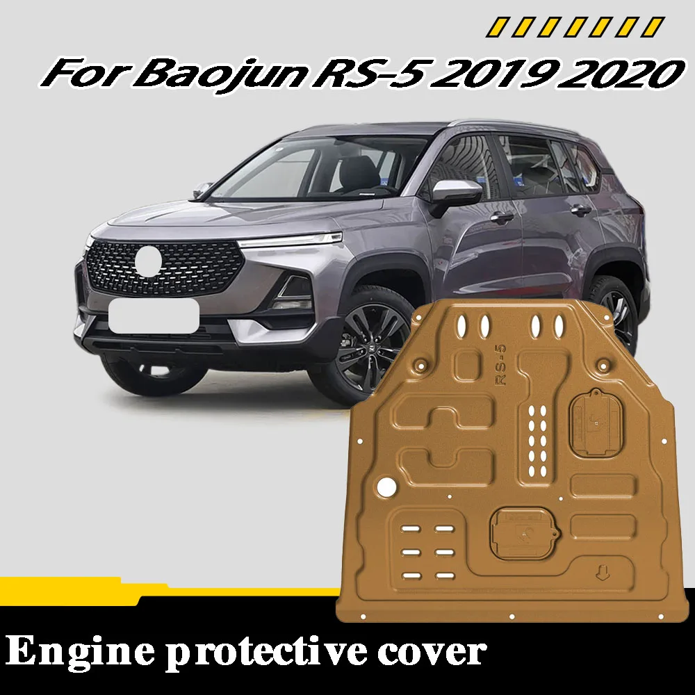 

Engine splash guard suitable For Baojun RS-5 2019 2020 1.5T providing undercarriage protection.