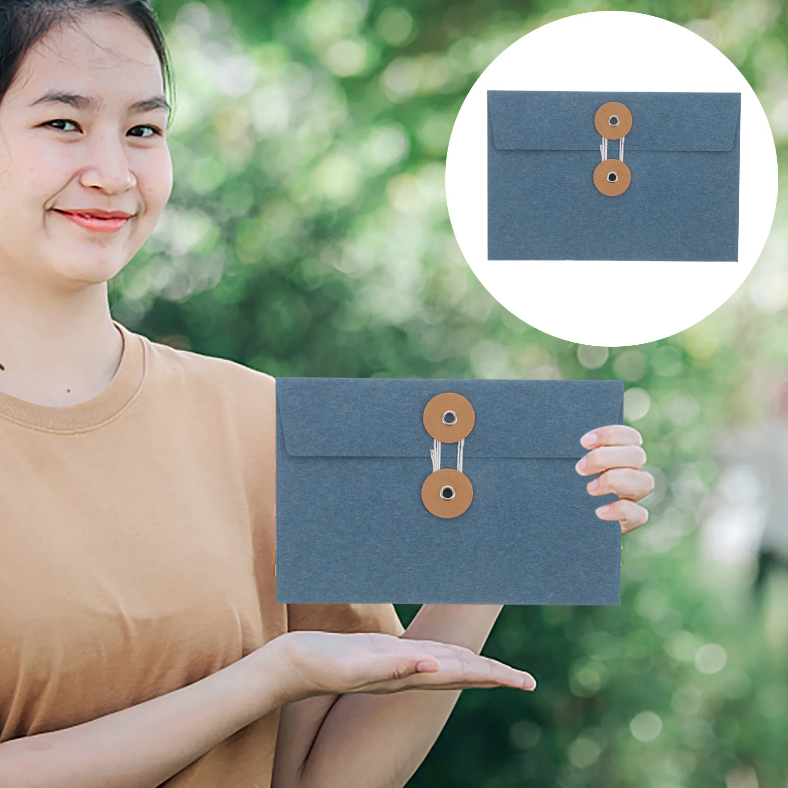 

10 шт., винтажные бумажные карманы, крафт-материал, утолщенные сумки для файлов, многофункциональные конверты для хранения документов, открыток