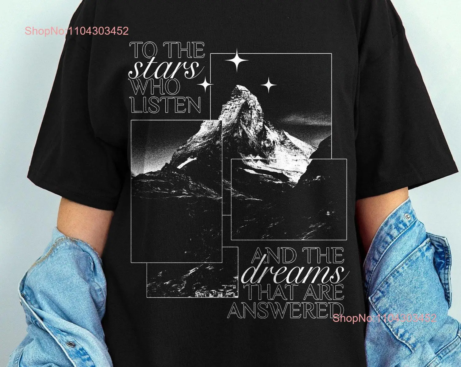 To the Stars Who Listen ACOTAR T Shirt Night Court Azriel Feyre Rhysand Merch ACOMAF Velaris Bootok And Dreams that are