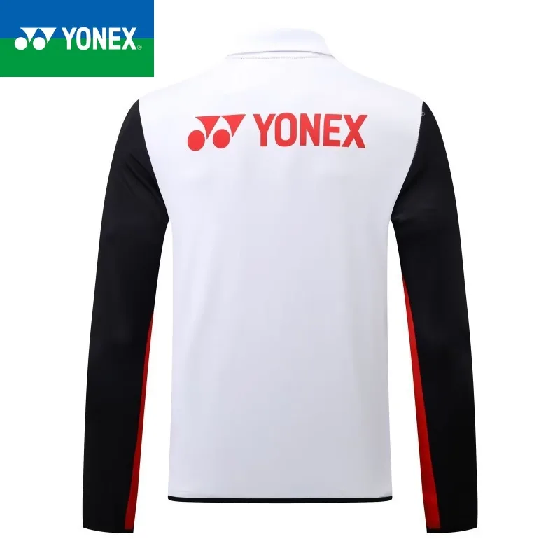 Yonex-قميص تنس الريشة بأكمام طويلة للرجال والنساء ، ملابس رياضية غير رسمية ، جاكيت رياضي سريع الجفاف ، الربيع ، الصيف ، جديد ،