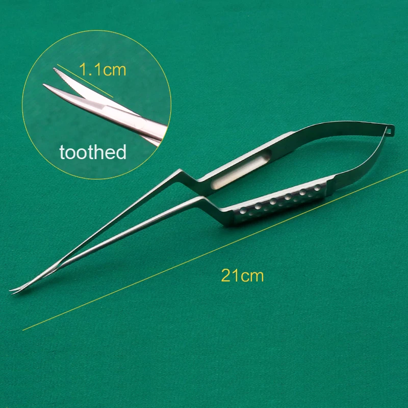 Brain scissors neurosurgical gun shears spring stainless steel surgical scissors straight head  gun scissors  microscopic inst