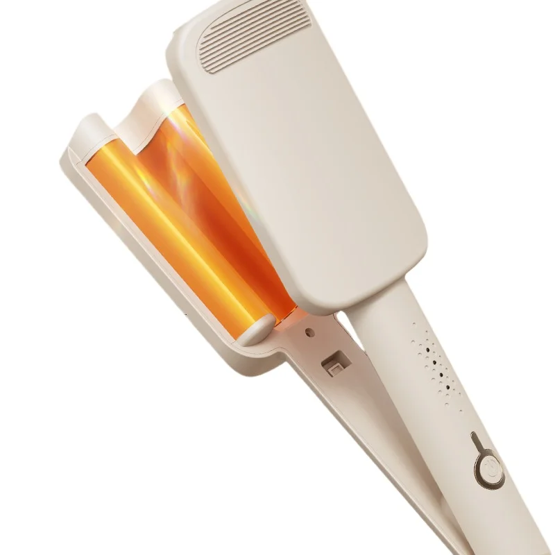 32mm Curling Iron, Wool Curl, Water Ripple Pattern, 10-Second Rapid Heating, Long-Lasting Styling