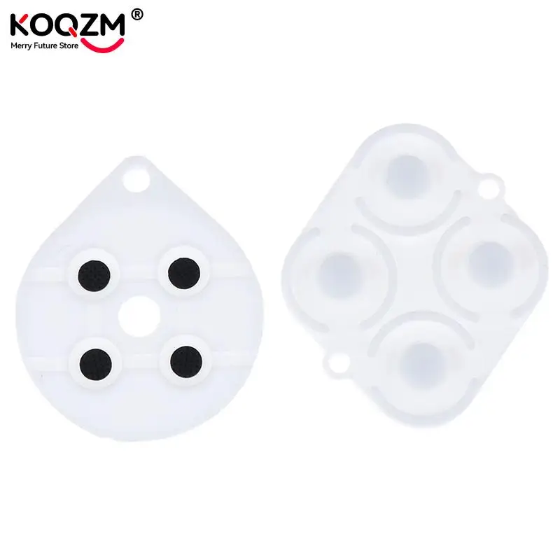 5pcs/set Controller Gamepad Conductive Rubber Pads Button Pad Keypads Replacement for SNES