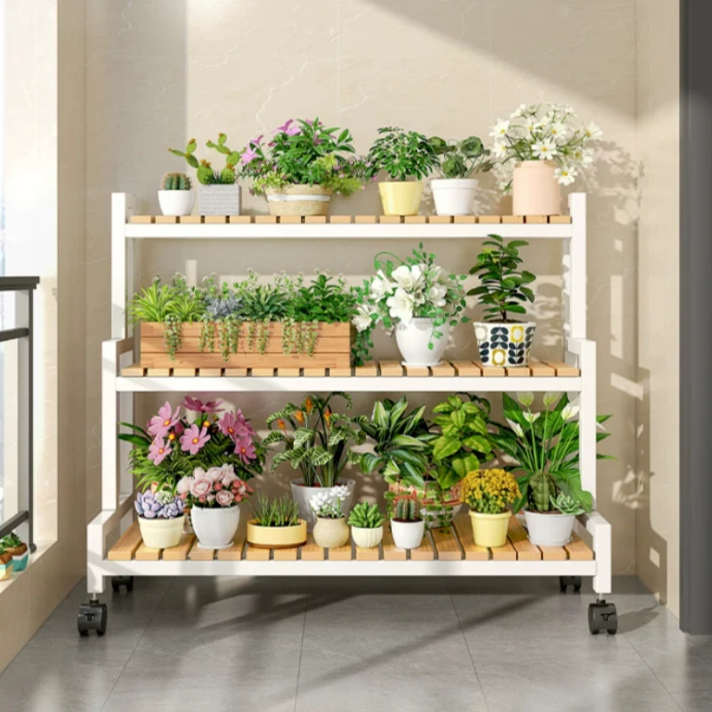 

Plants Flower Shelf Storage Large Display Outdoor Shelves Vertical Garden Giardino Arredamento Esterno Terrace Furniture