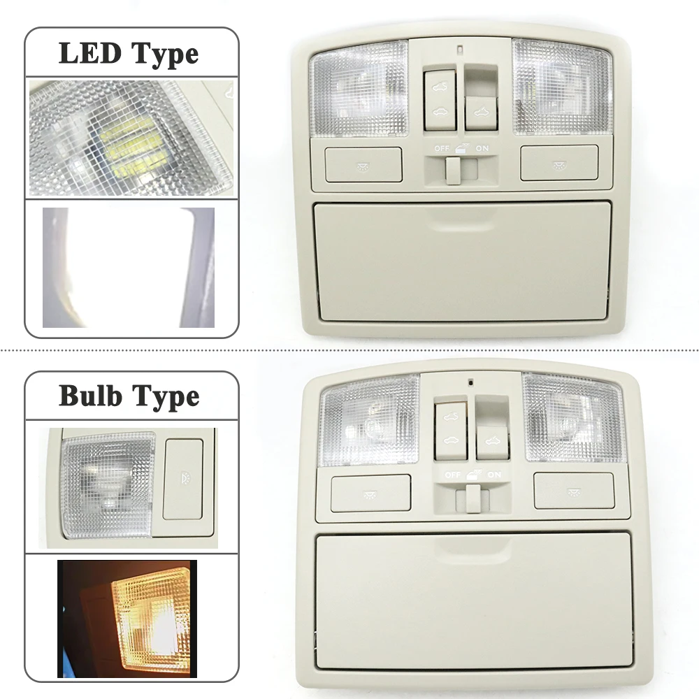 For Mazda 3 BL 2009-2013 Front Overhead Roof LED/Bulb Reading Light With Sunroof Control Switch Assembly BBM6-69-970