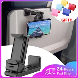 2023 Multifunctional Phone Holder Clip Airplane Train Seat Mount Foldable Phone Stand Portable Mini Bracket Travel Phone Support