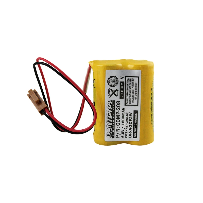 

Original Dantona BR-AGCF2W for COMP-208 FANUC PLC Batteries 6V Lithium Battery