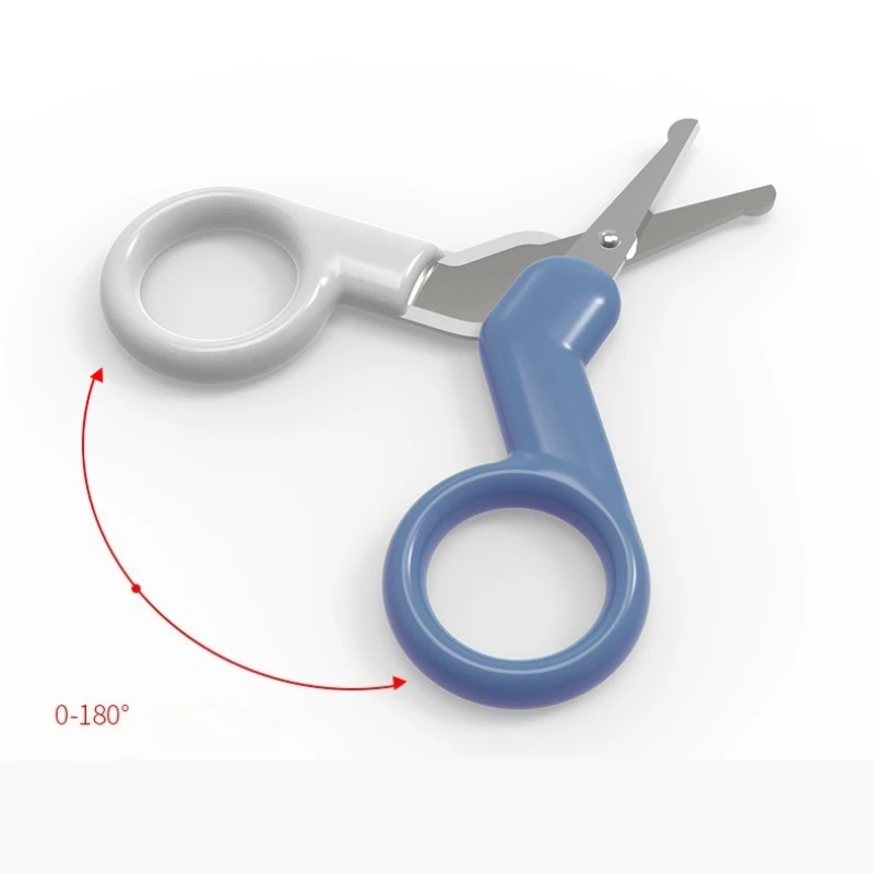 Newborn Baby Nail Clipper Convenient Safety Long Scissors Trimmer Manicure Cutter Special Scissor Babies Care Tools Accessories