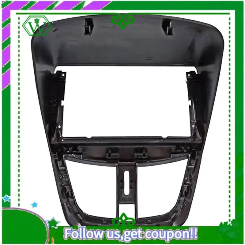 

AC34-9 Inch Car Fascia Audio Fitting Adaptor Navigation Panel Kits Car DVD Frame Dashboard For 207 2002-2010