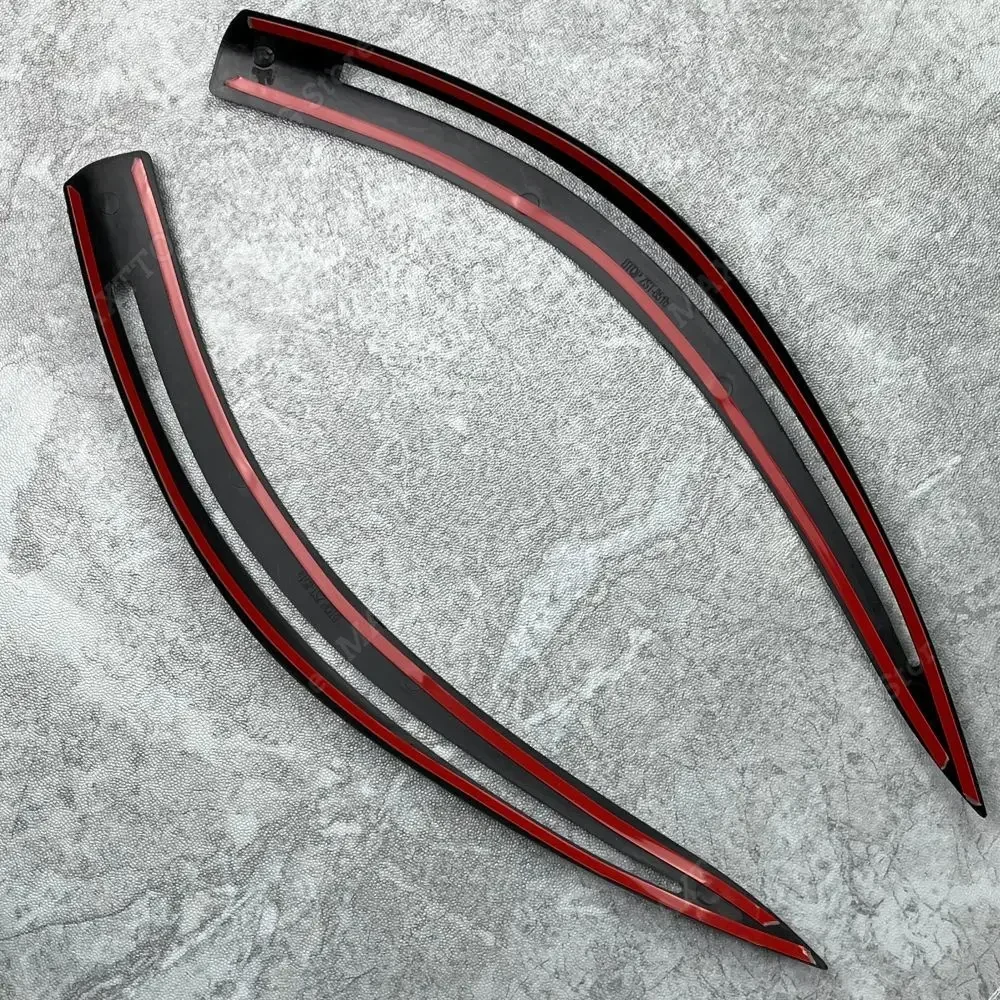 2PCS Car Eyebrow Eyelid Lamp Light Headlight Cover Stickers For BMW 5 Series E60 E61 520i 525i 530i 540i M5 2003-2010 Tuning