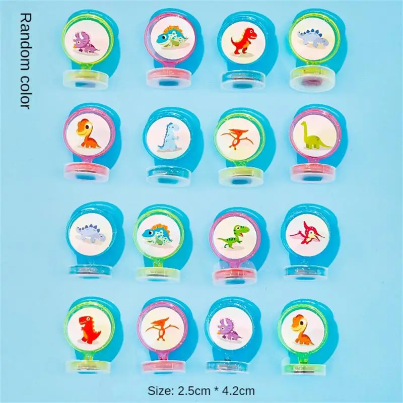 غطاء ختم رياض الأطفال ، منع الحبر من تبخير الأختام الحيوانية ، نمط حيوان أليف لطيف ، ختم لعبة الدماغ اللامع ، سهل الحمل