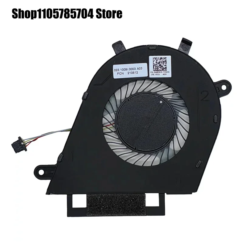 SS CPU Cooling Fan for  DELL Inspiron 13-7380 7370 N7270 7373 7380 15-7570 7573 7580 0W8DC0 W8DC0 FL7D DFB451005M20T DC5V 0.5A