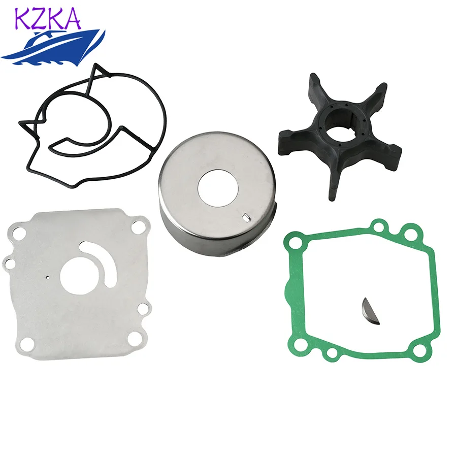 17400-92J21 Water Pump Impeller Repair Kit For Suzuki Outboard DF90-140 2009-Later SN# 983646 & UP Boat Engine Replaces Parts