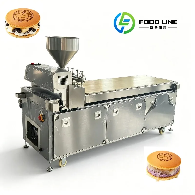Advanced Digital Temperature Touch Panel for High End Dessert Hall Dorayaki Making Machine Customized
