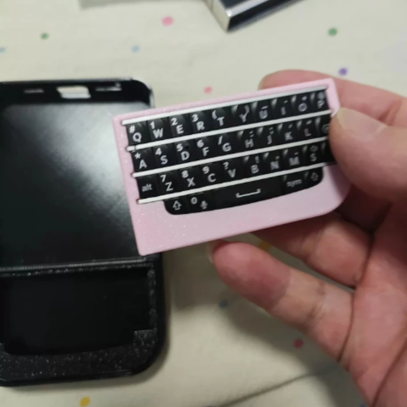 BlackBerry Q10 Keyboard Bluetooth3D Printing Shell Increase Power Button Customize Key/Positions/Script Office Keyboard Gift