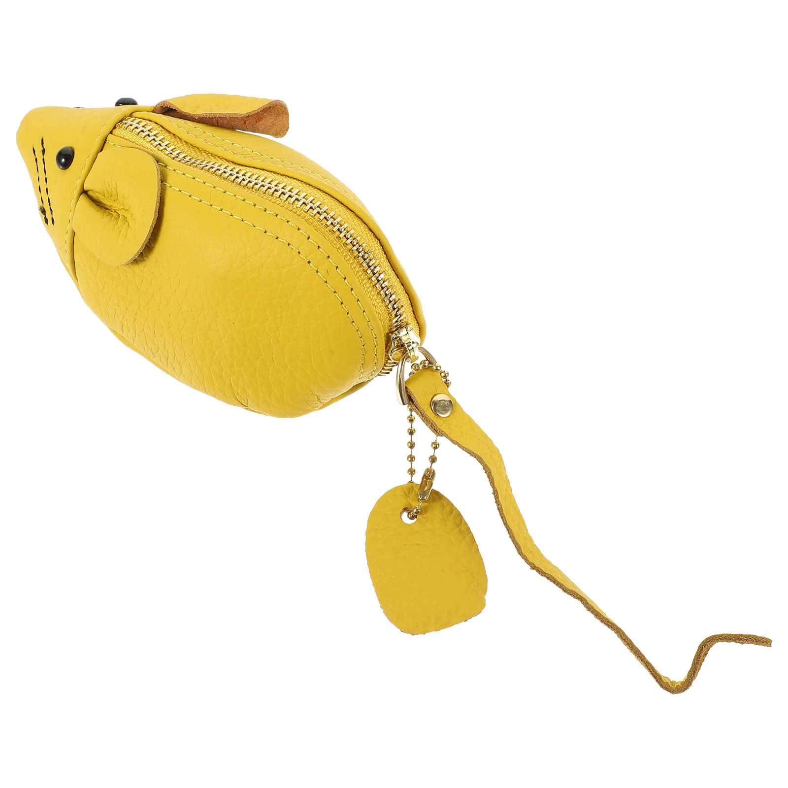 

Cute Mouse Shaped Coin Purse Small Zipper Wallet Durable Portable Mini Pouch for Coins Cash Keys Lipstick Jewelry