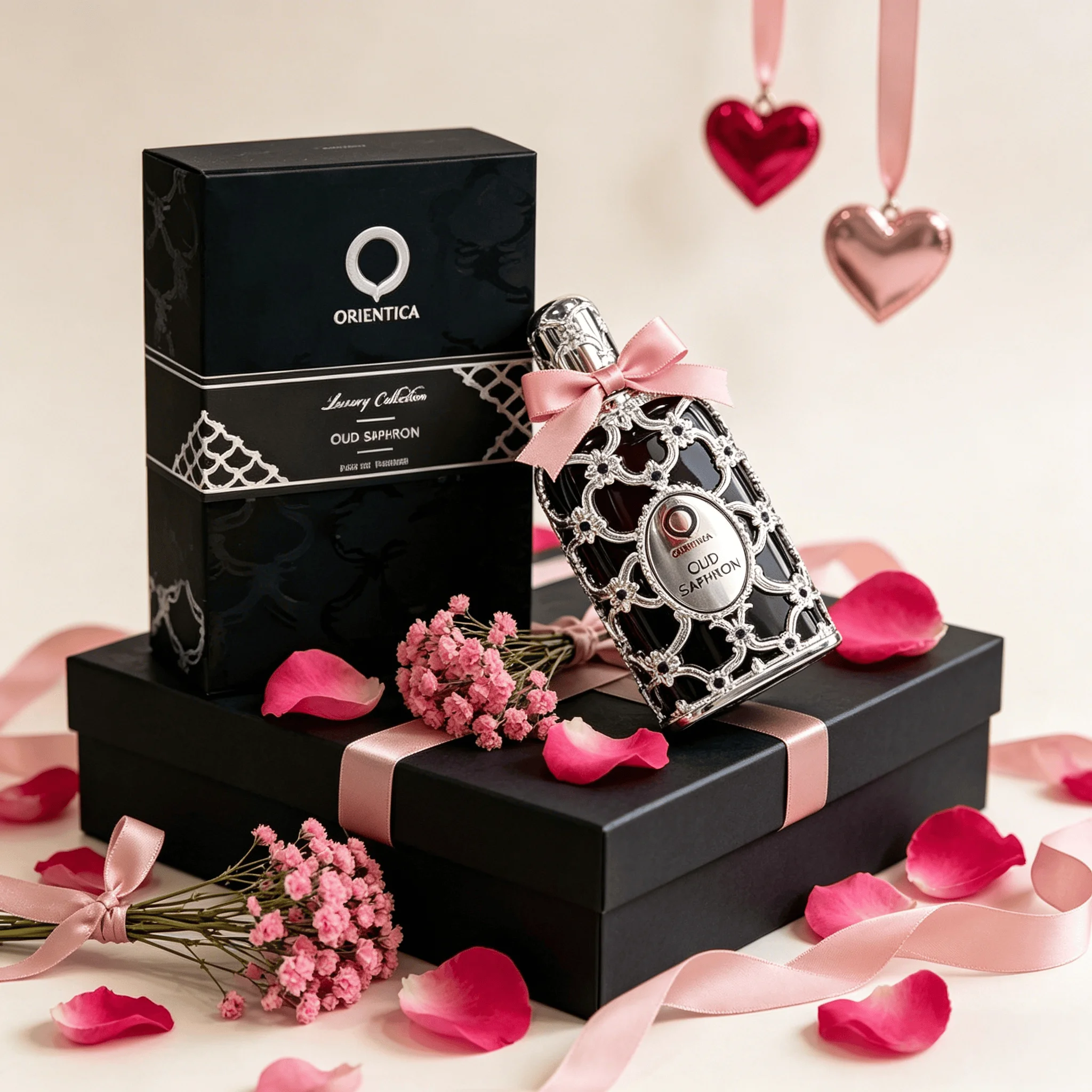 

Luxury 100ml Unisex Perfume Set, Oriental Woody Scent, Ideal Valentine's Day Present for Him and Her