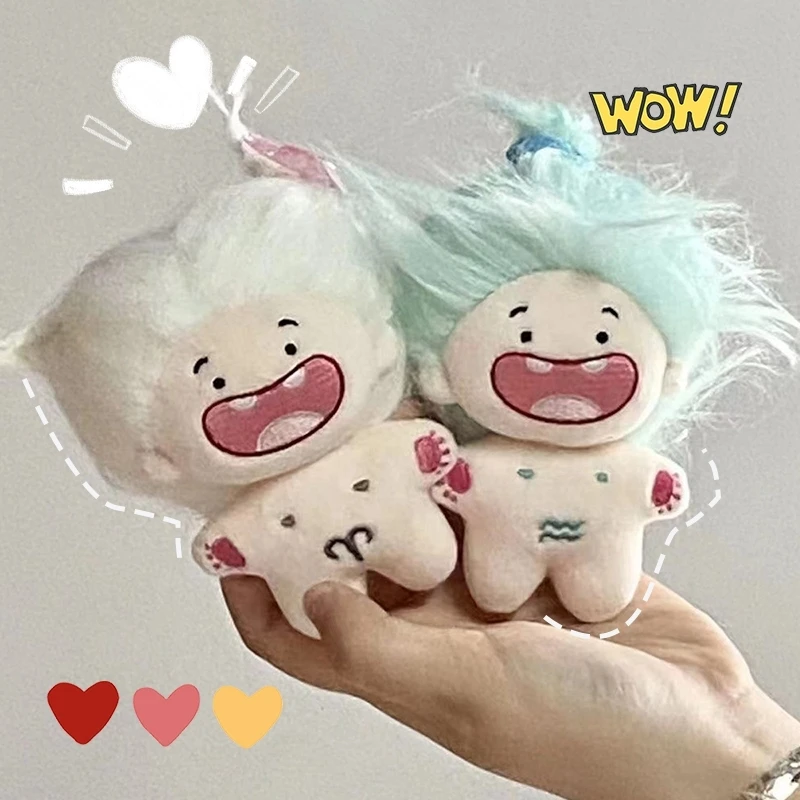 LLavero de 12 constelaciones del zodiaco, muñeco de peluche de dibujos animados Kawaii, dijes para bolso de moda, colgante para llave de coche y teléfono, regalos de cumpleaños