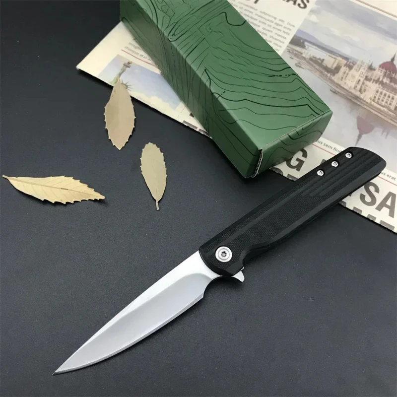 

CR 3801 LCK Pocket Pocket knife G10 Handle 8Cr13Mov steel blade Outdoor Tactical Hunting Hiking survival EDC folding knife