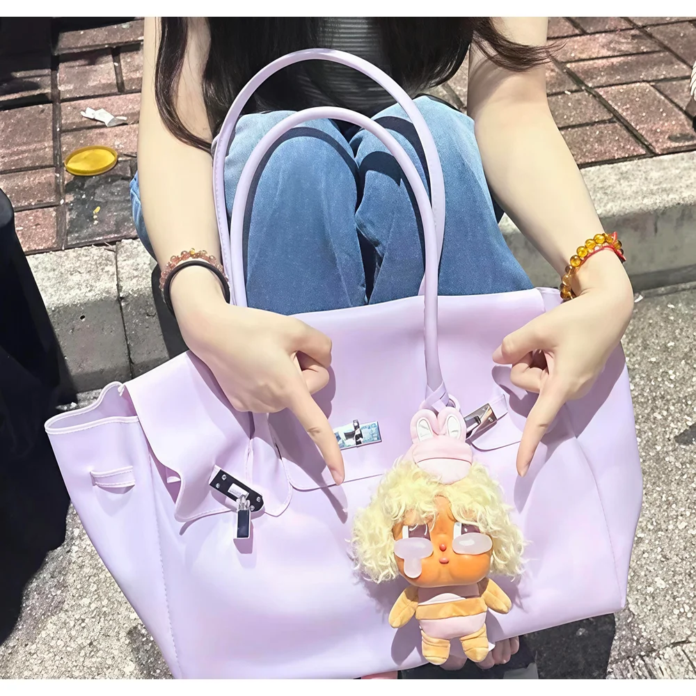 dopamine-jelly-bag-handbag-shoulder-bag-large-capacity-armpit-bag-pain-bag-macaron-bag