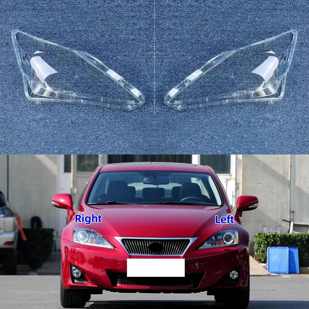 

Для Lexus IS250 IS300 IS350 2006 2007 2008 2009 2010 2011 2012 корпус фары абажур крышка объектива крышка фары со светодиодом