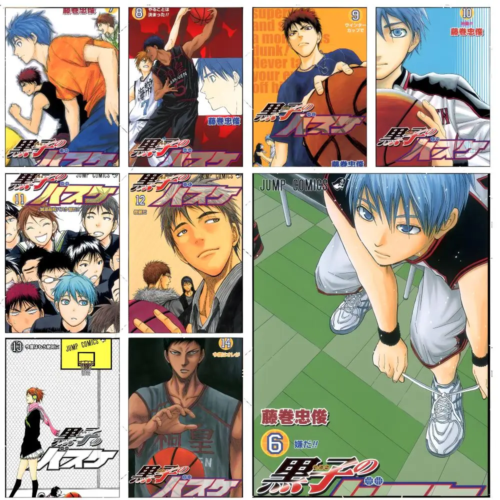 anime sports K-Kurokos Basketball Poster Premium Decor Art & Gift for Household Lounge Home Ornaments