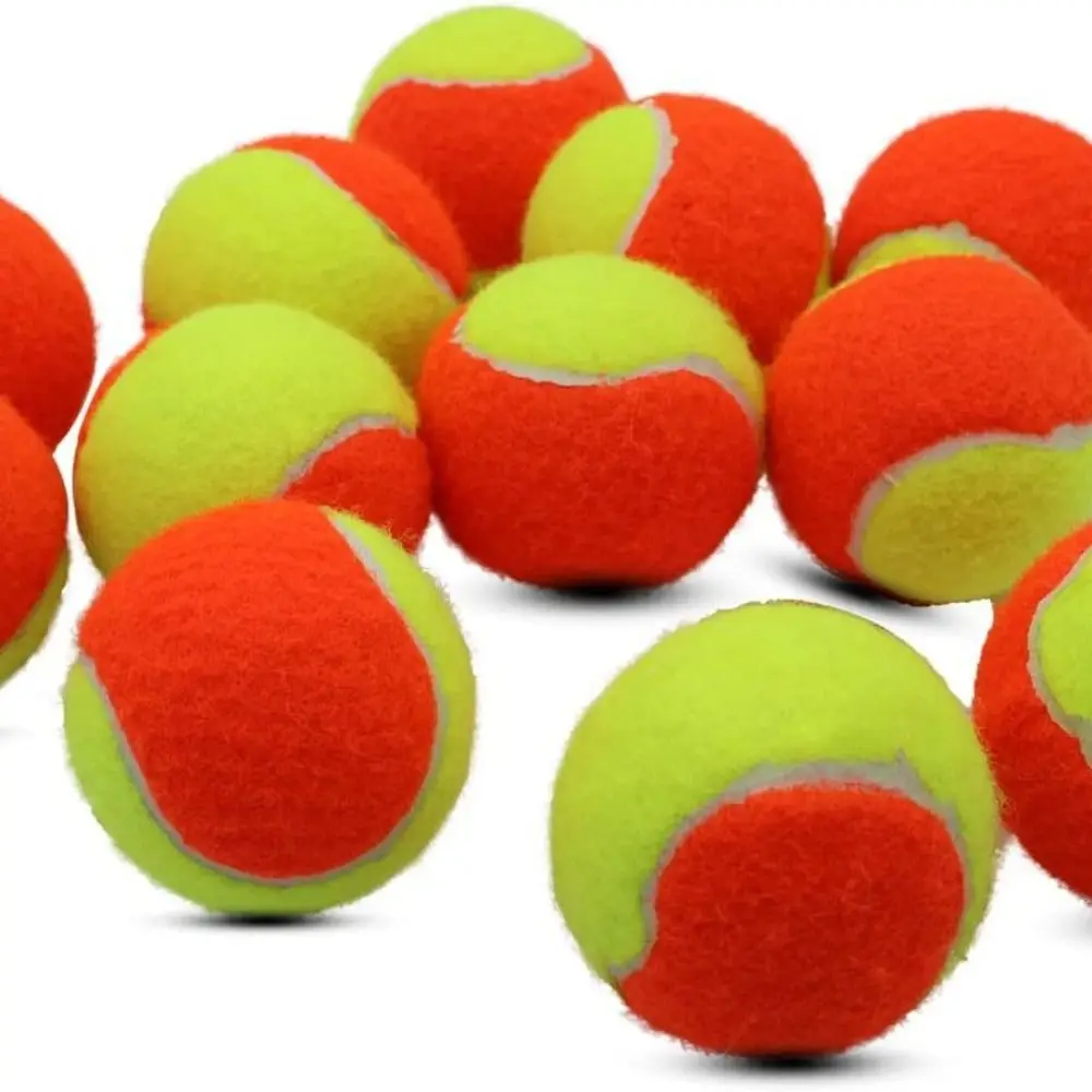 Soft Elastic Tennis Balls Low Compression With Carry Bag Pressureless Tennis Balls Rubber Training Practice Beaches Tennis Ball - view 4
