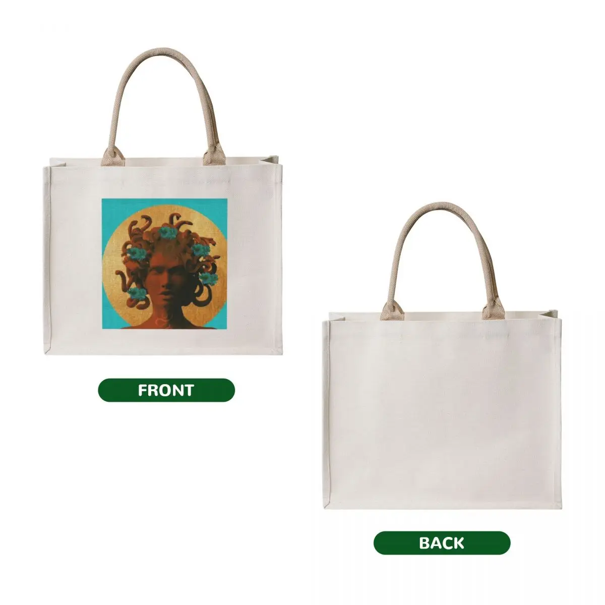 Medusa Greek Mythology Tote Bag shopping trolley bag Lady bag shopper woman
