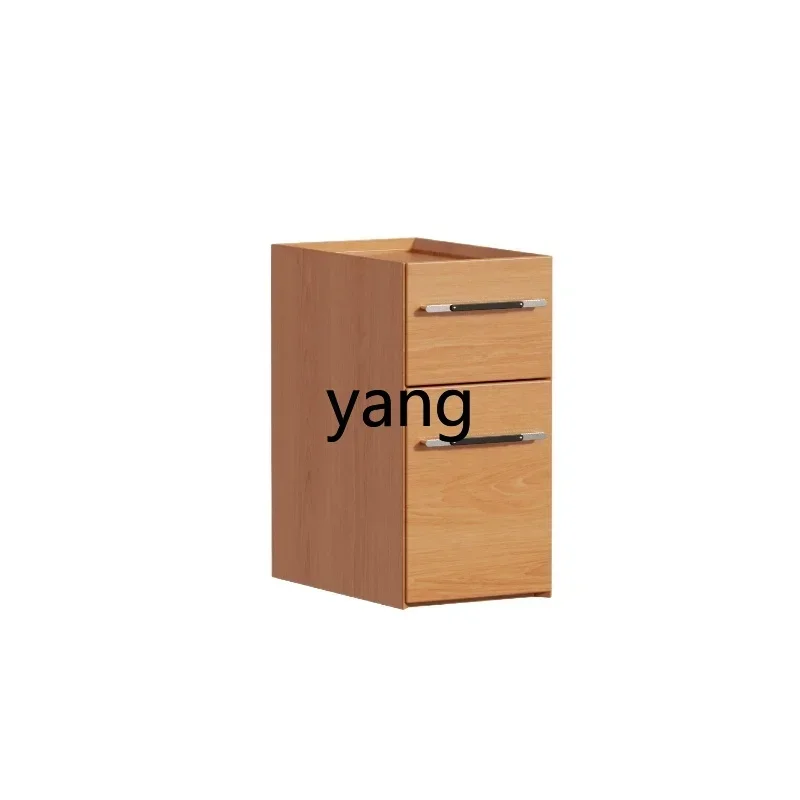 xyy very narrow bedside table solid wood small bedside cherry wood room bedside table ultra narrow cabinet