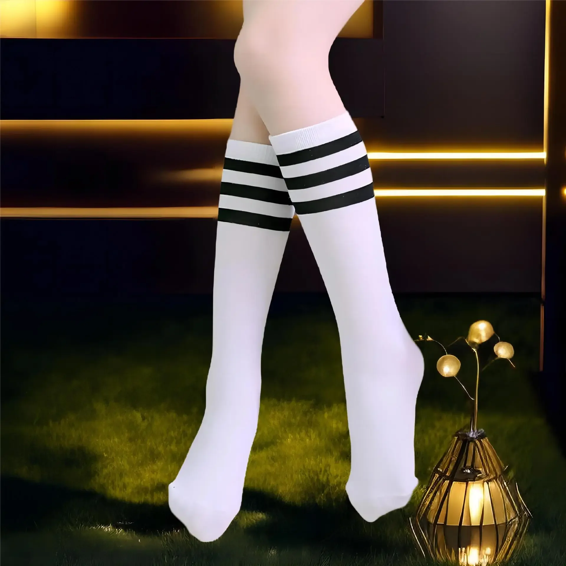 Stockings Calf Socks Summer Thin Knee Socks Cute High Socks Girls' Socks image 5