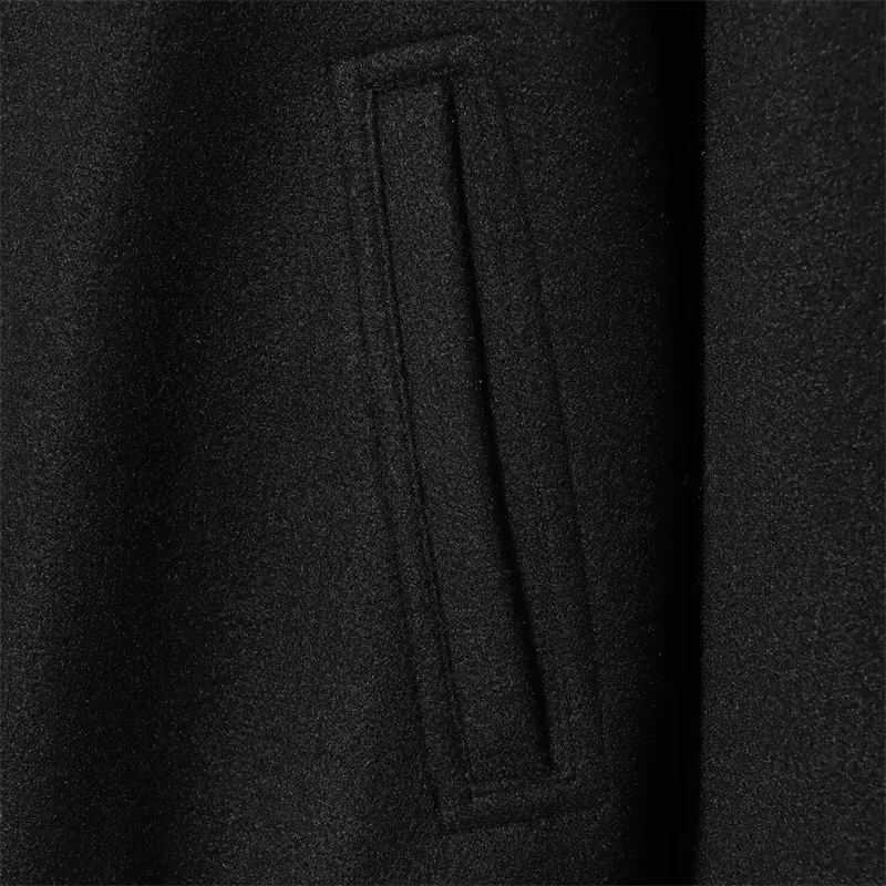 KEYANKETIAN Herbst Und Winter Neue frauen Rundhals Zipper Woolen Pilot Jacke Frauen Woolen Kurzen Mantel