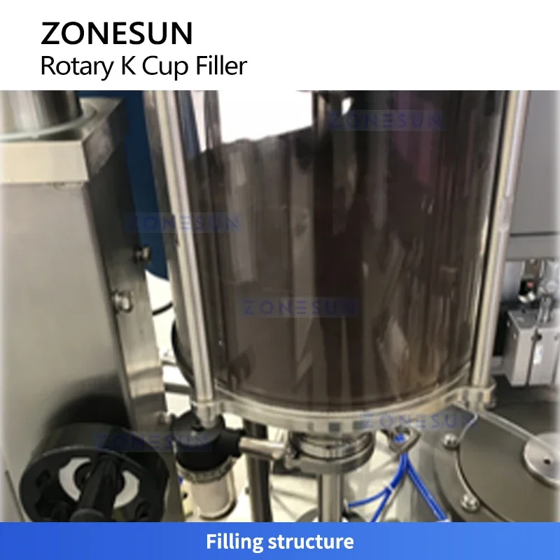 ZONESUN ZS-RKCF1 Automatische K-Cup-Abfüll- und Verschließmaschine für Kaffeekapseln