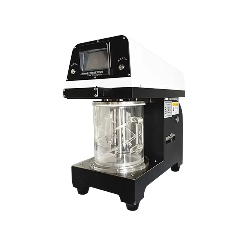 ISO 5263 Fiber Standard Disintegrator Touch Screen Wet Pulp Sample Disintegration Test Machine Fiber Agitator Papermaking