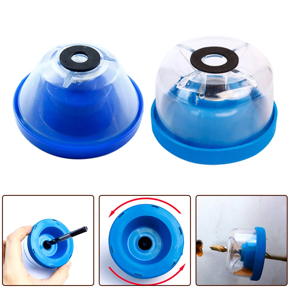 2pcs Electric Drill Dust Cover Ash Bowl Home Electric Drill Drilling Hole Dust Preventer Dust Bowl Power Tool