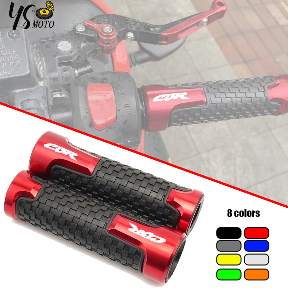 For Honda CBR 125R R4i 650r/R 1100XX 1000x cbr 600 954 1000 RR 900RR 250R Motorcycle Hand Grips Rubber Gel Handle Grip Handlebar