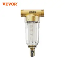 VEVOR Spin Down Filter,  Fine Filtration, Whole House Sediment Filter for Well Water,for Whole House Water Filtration Systems