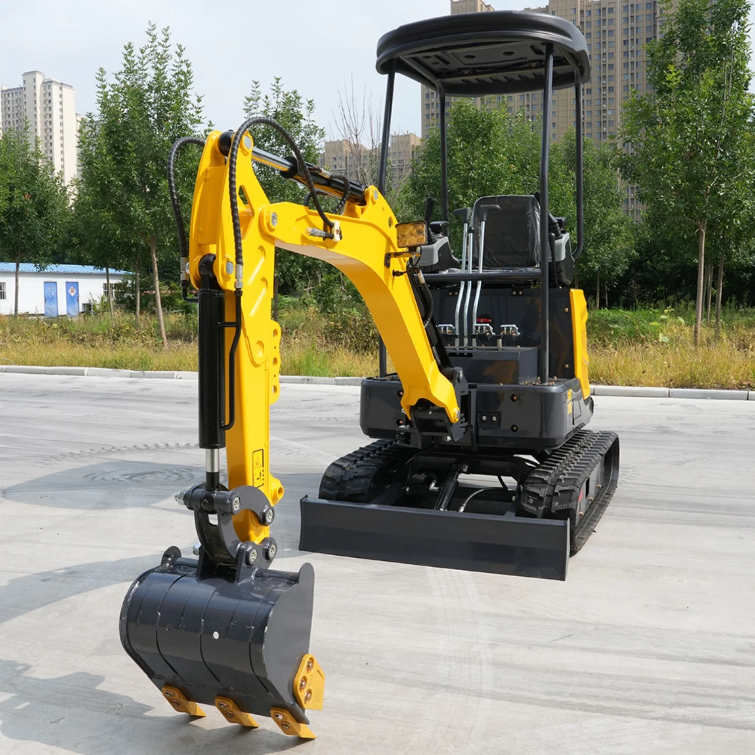 Customized Mini Excavator Smal - Farming Agriculture Project ulasan dan harga