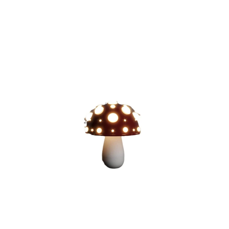 

New e-commerce creative mushroom desk lamp modern decoration bedroom bedside lamp atmosphere student dormitory night light